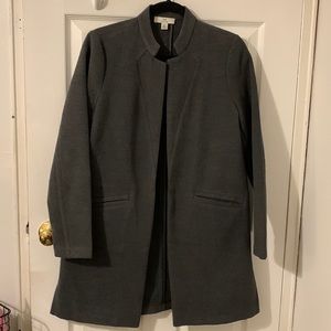 Halston dark grey coat